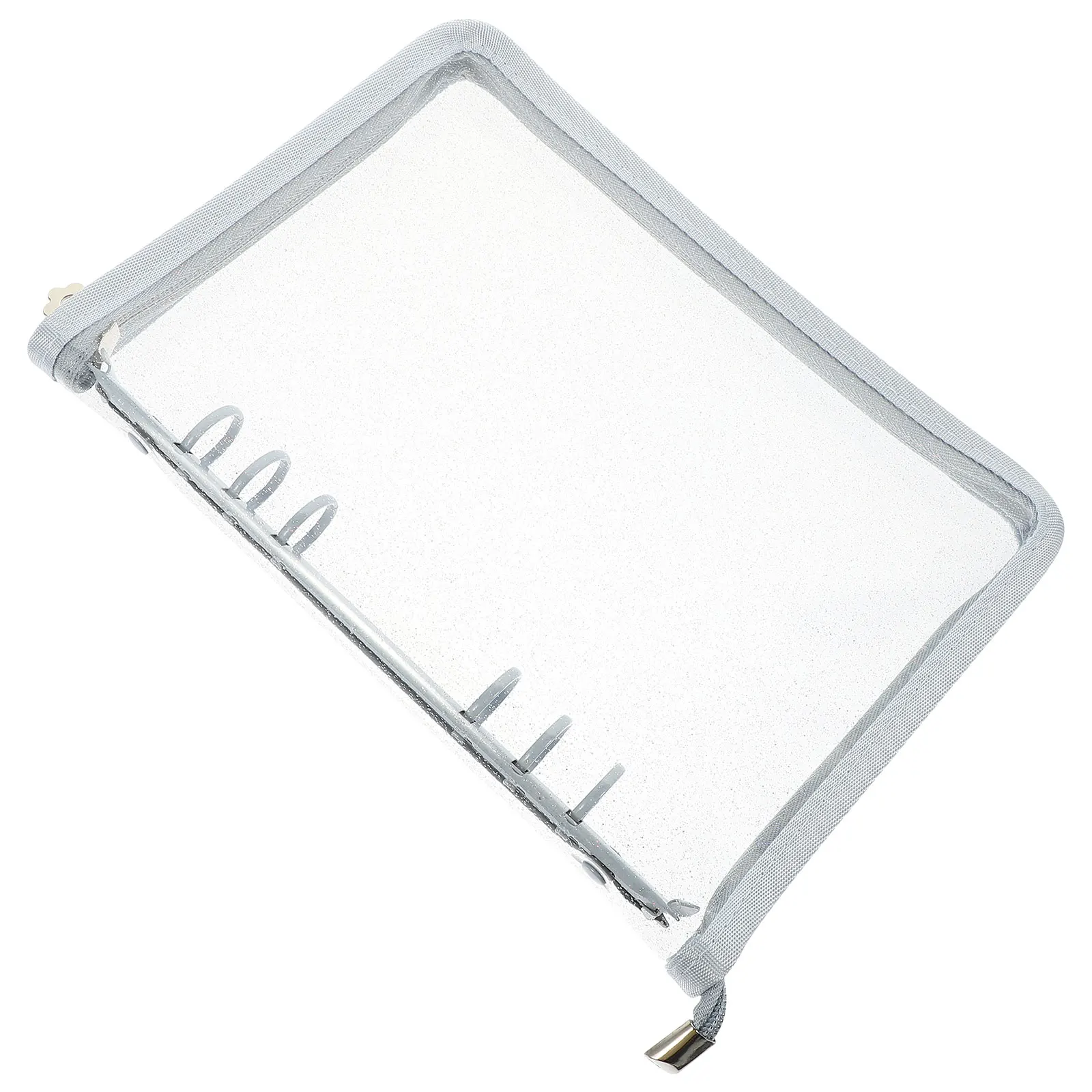 

Zipper Binder Cover High-Quality PVC Flexible Loose-Leaf Notebook Shell Diary Journal Binder Diary Book Cover