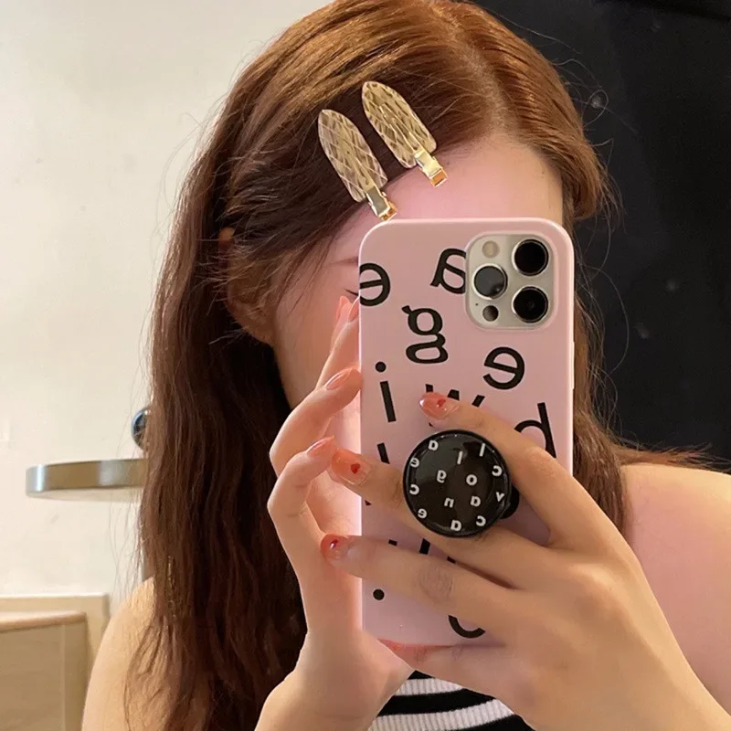 2025-高品質光沢アセテートヘアピン女の子可愛いbbクリップメイクアップクリップヘアアクセサリー帽子卸売