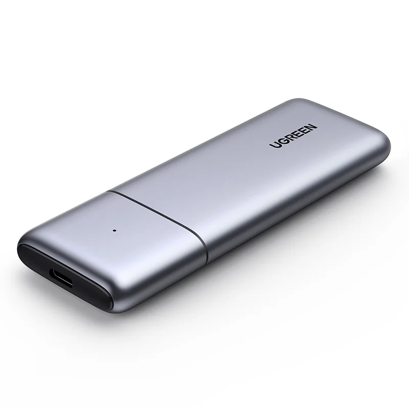 UGREEN M.2 NVME SATA SSD Enclosure USB C 3.1 Gen 2 10Gbps M.2 NVME Enclosure Supports M and B&M Keys