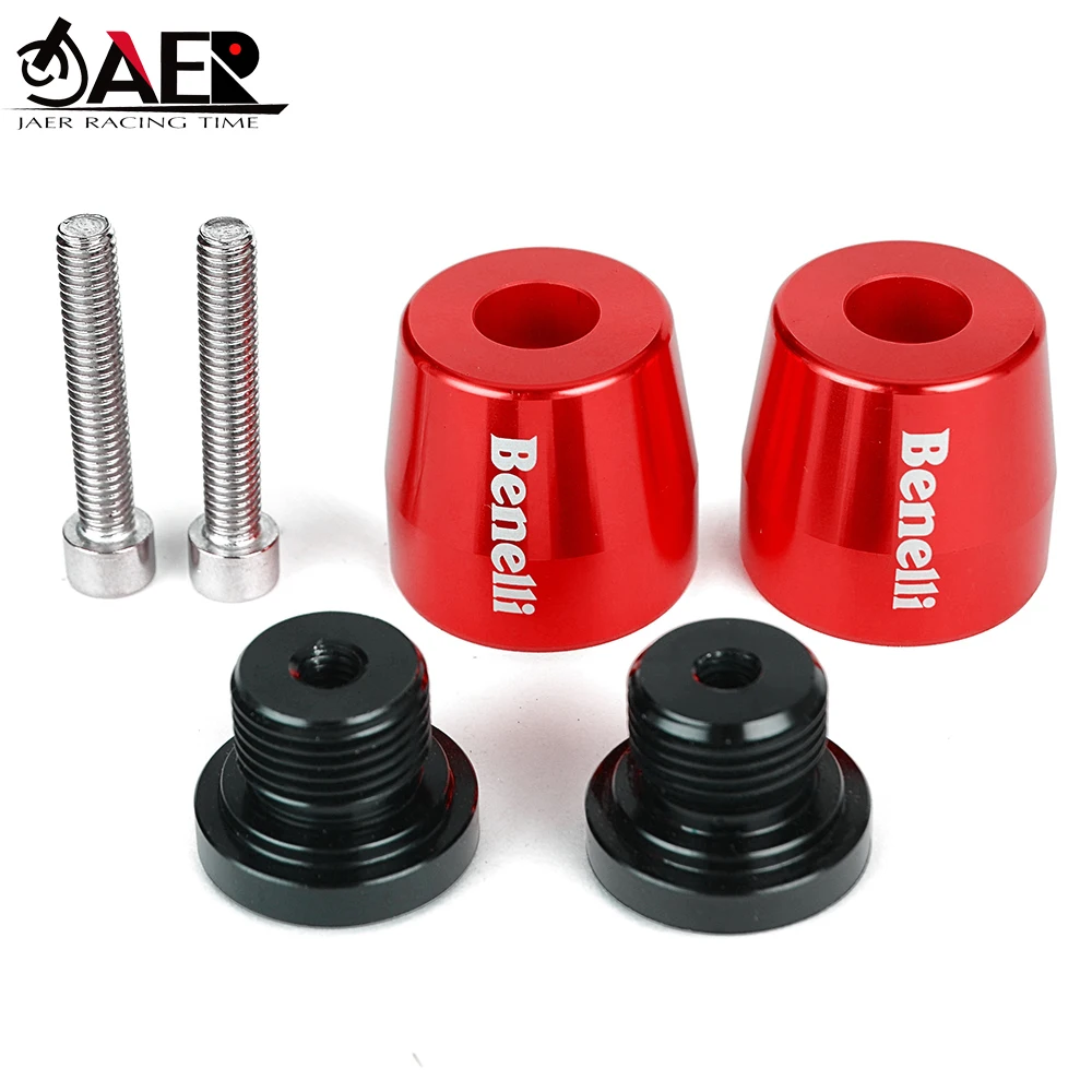 Motor Grip Handle Bar End Cap CNC Handlebar Grips Plugs Slider for Benelli BN600 BN302 TNT125 TNT300 TNT600 TNT 125 300 600