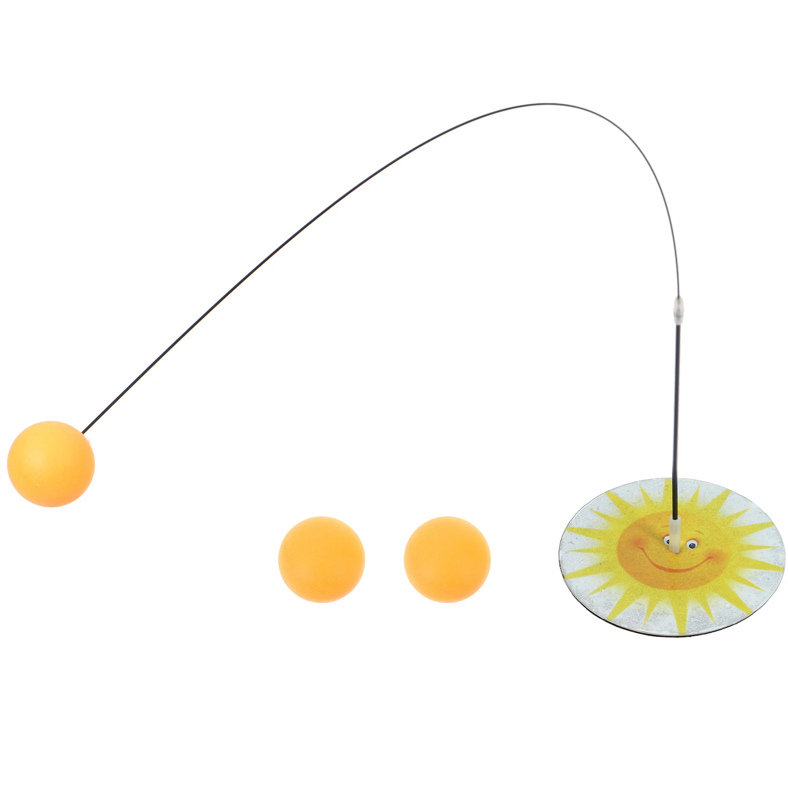 

1 Set Adjustable Pong Training Gear For Kids Simplified Table Tennis Device With Metal Stand Durable Practice Tool Multi