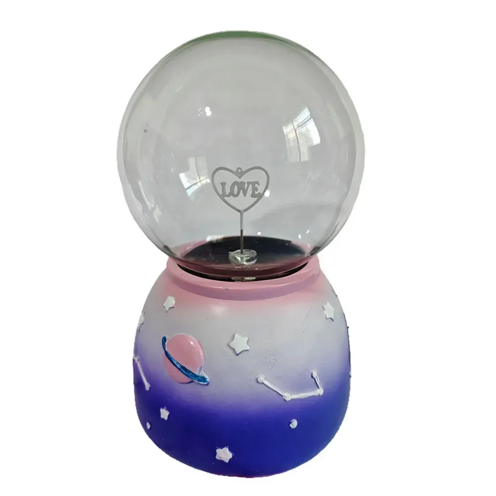 Hurrahing Planet Cup Plasma Lamp 4-Inch Atmosphere Night Light Desktop Decor Halloween Gift Sale