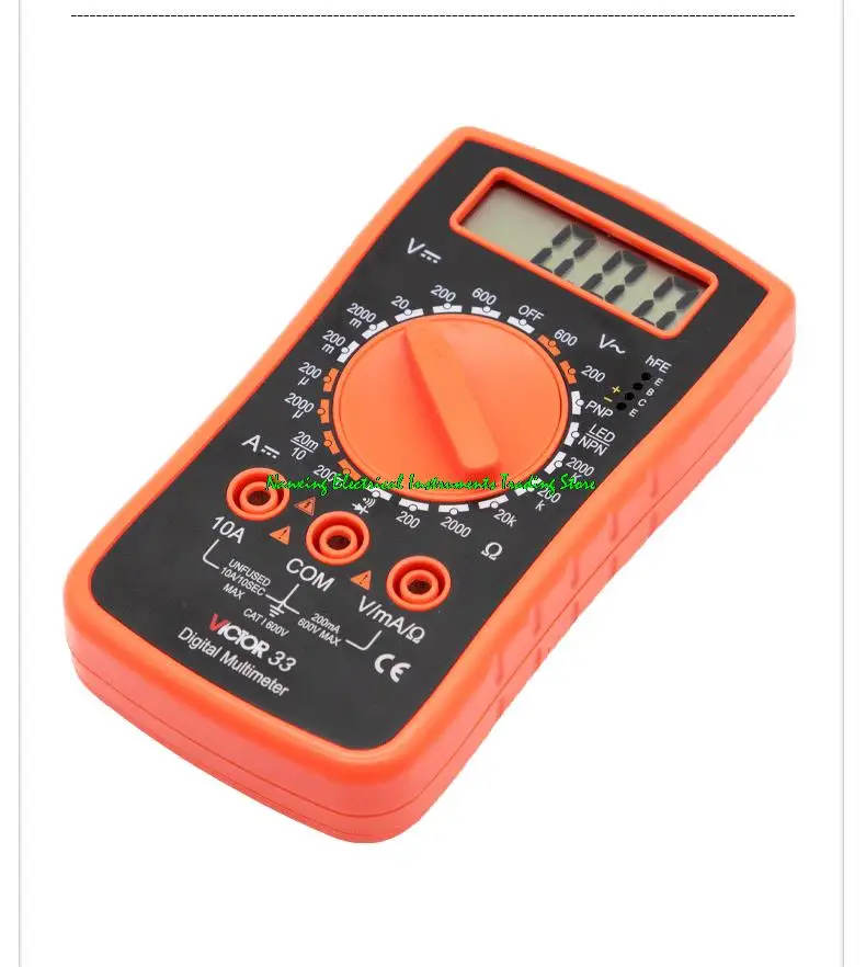 new product Victor VC33 pocket digital multimeter high-precision automatic electrician universal meter 