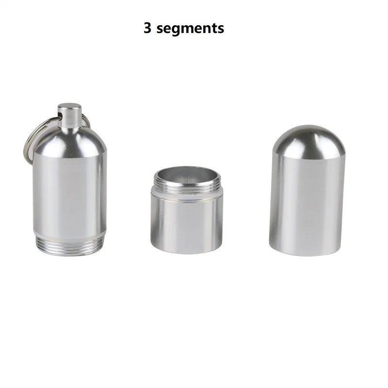 Aluminum Alloy Material Cigarette Storage Tank Pipe Waterproof Seal Container Tobacco Case Outdoor Travel Smoking Accessories