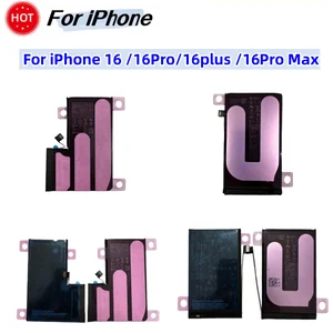 Bilashmart High quality Rechargeable Battery iPhone 16 16 Pro 16 Pro Max 16Plus Replacement Batteries+Tools