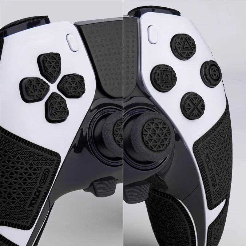 Talongames Controller Grip Tape Voor Playstation 5 Dualsense Rand, Anti-Slip, Knopen, Getextureerde Skin Kit Voor Ps5 Rand Handgreep