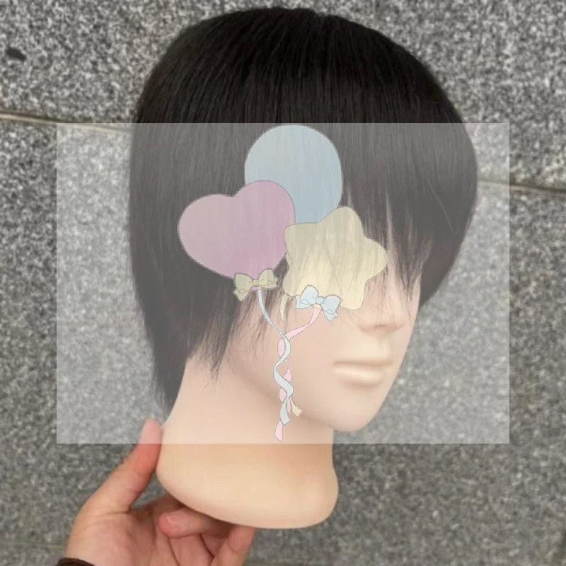 Real Human Hair Mannequin Head Short Black Hair Perfect For Barber Training Practice Beauty Styling Tool