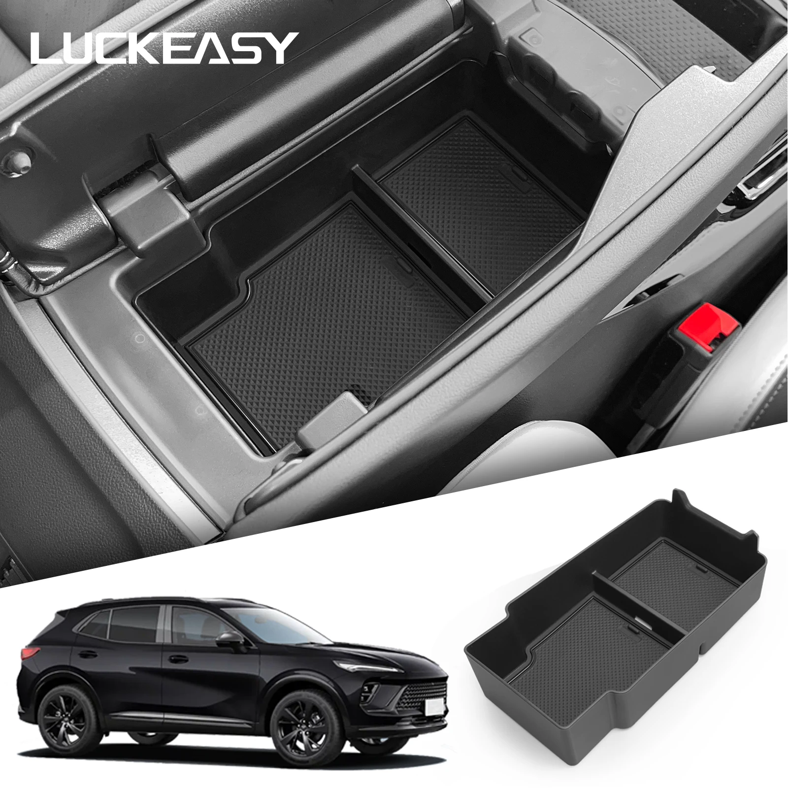 

for Buick Envision 2024-2025 Car Armrest Storage Box Organizer Case Car Interior Accessories Center Console Storage Tray