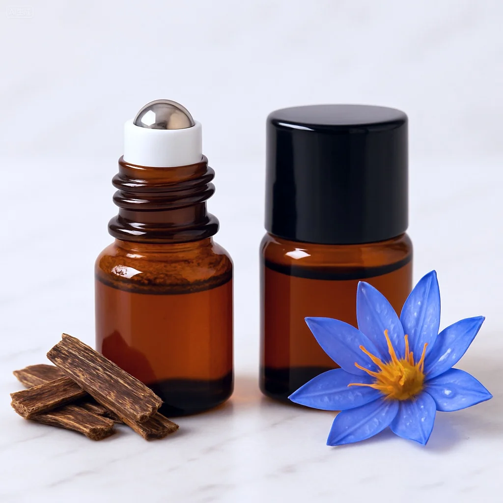 Organic Premium Blue Lotus Oil | Relieves Stress, Promotes Deep Sleep & Nourishes Skin | Ideal For Meditation & Home Perfumery