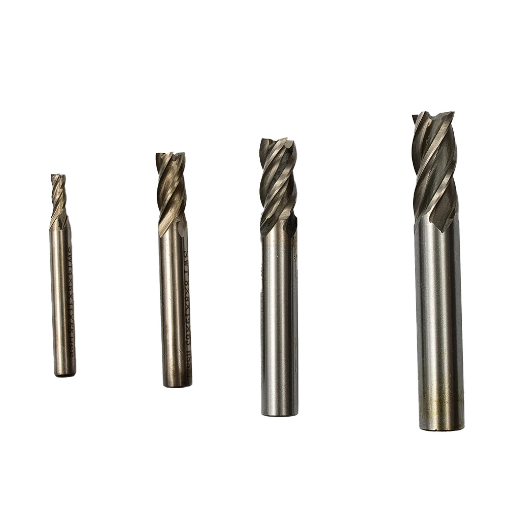 2020 Practical Sale Useful End Mill Cutter For carved For high-speed machines Kit Set Tools 4 Flute High-speed