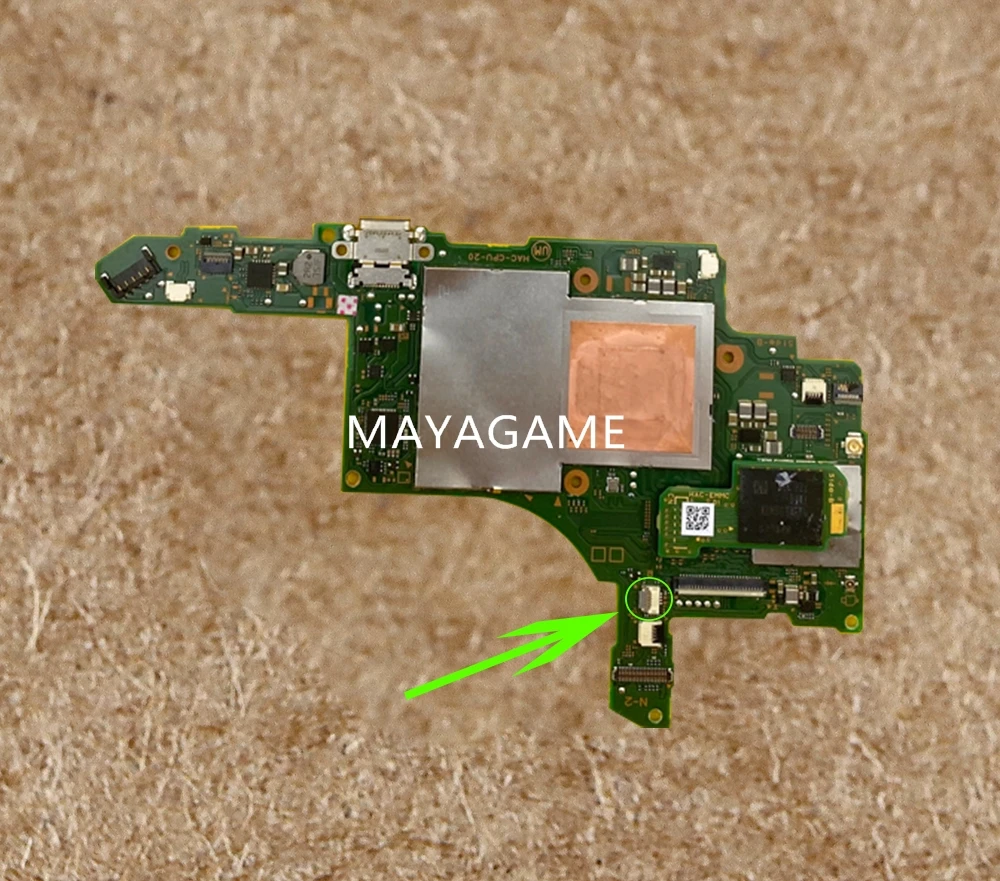 Ns 스위치 콘솔 용 새로운 4pin 내부 팬 ZIF 소켓 접촉 클립 FPC 연결 CPU 팬 connetor