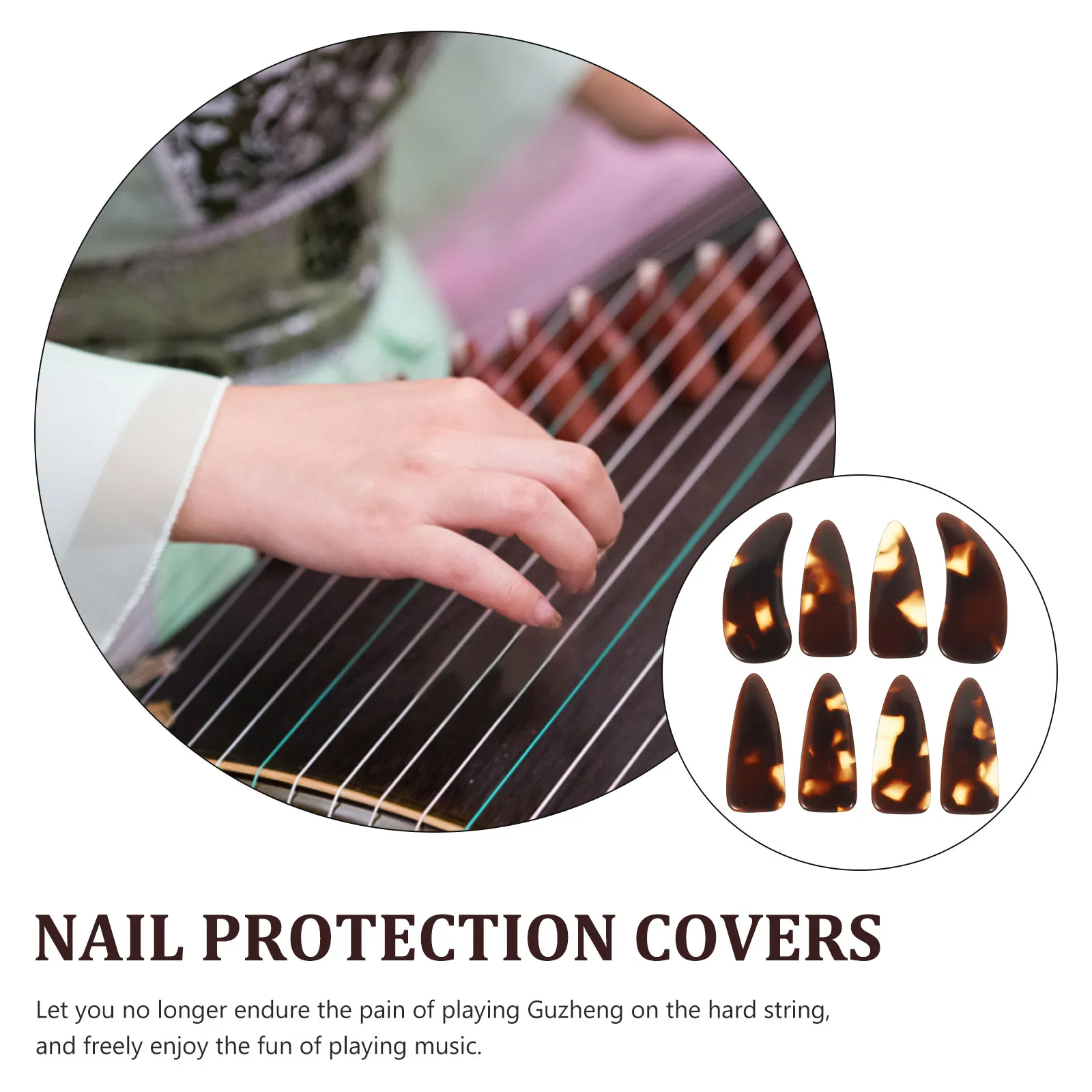 

Guzheng Finger Picks Guzheng Playing Accessories Guzheng Playing Nail Pick Guzheng Finger Nails Guzheng Practice Nail Cover