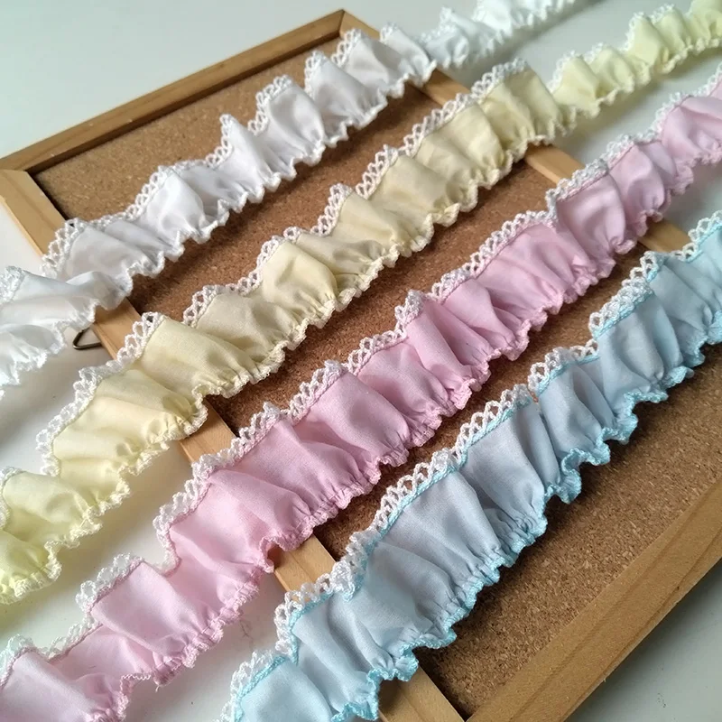 

Pure Cotton Ruffle Trim Color Blo Dog Tooth Pillow Pet Clothes LO Skirt Large Bow Circle Decorative Accories