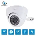 4K POE CCTV Ceiling Dome Security Camera Outdoor Waterproof Home Video Surveillance Cameras System H265 Indoor Monitoring Cam