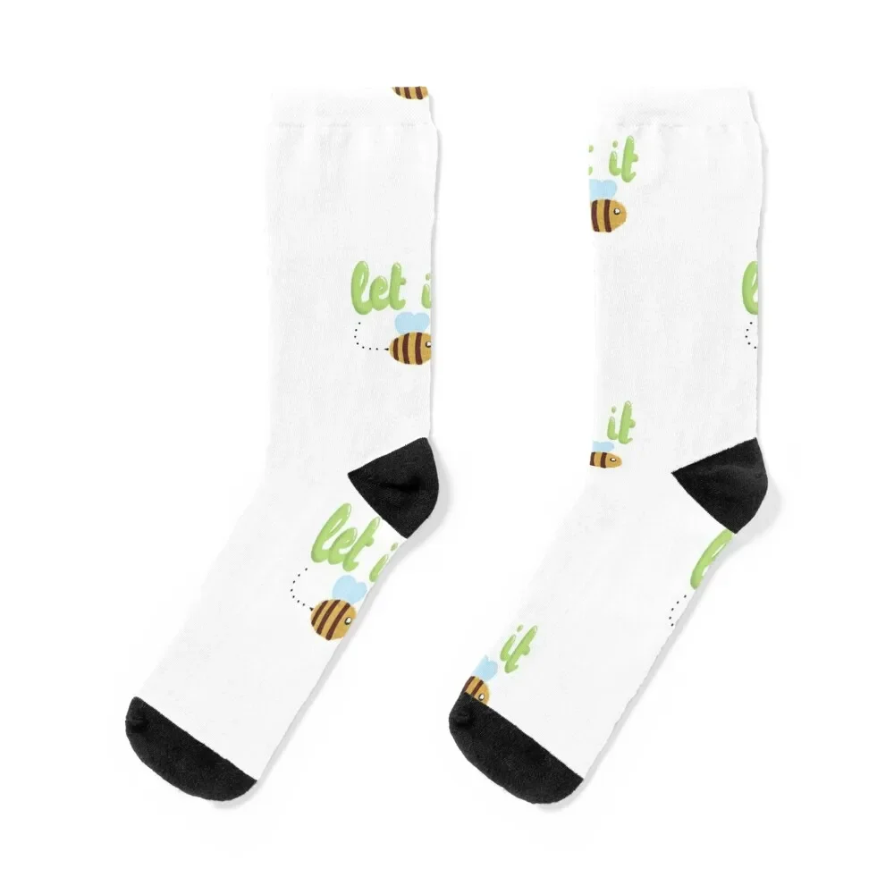 

Let it bee Socks Climbing Sports Soccer Run Socks Man Women's