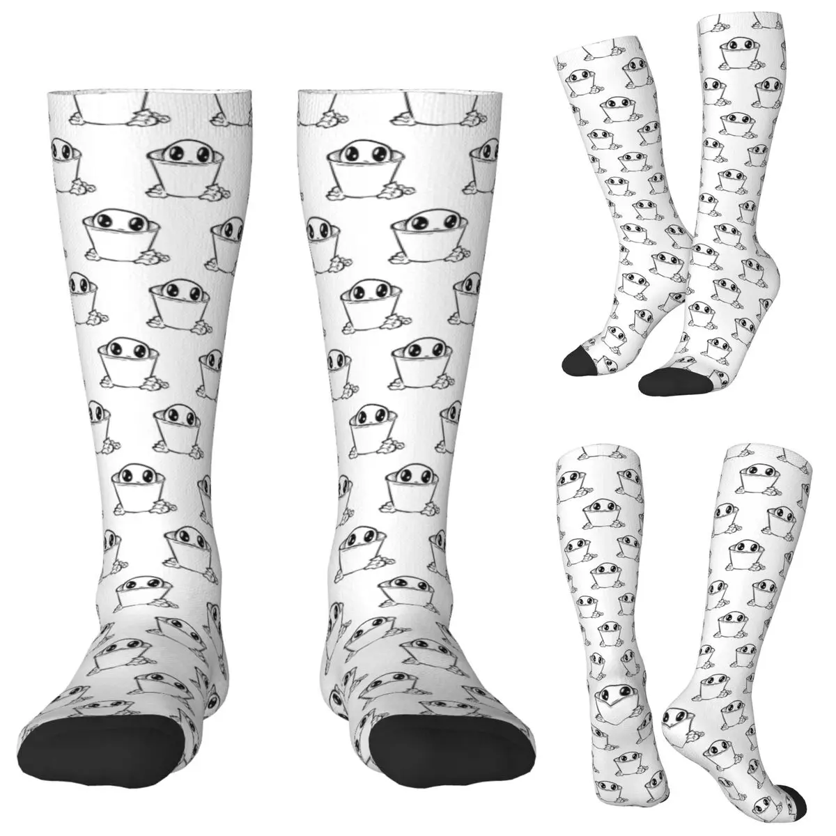 

TBH Autism Creature Meme Yippee Socks Harajuku Stockings All Season Long Socks Accessories for Man Woman Birthday Present