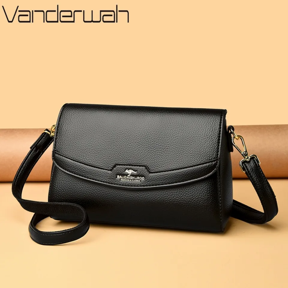 

High Quality Genuine Brand Shoulder Bags for Women Designer Crossbody Bag Luxury Solid Color Handle Bags with 2 Shoulder Straps