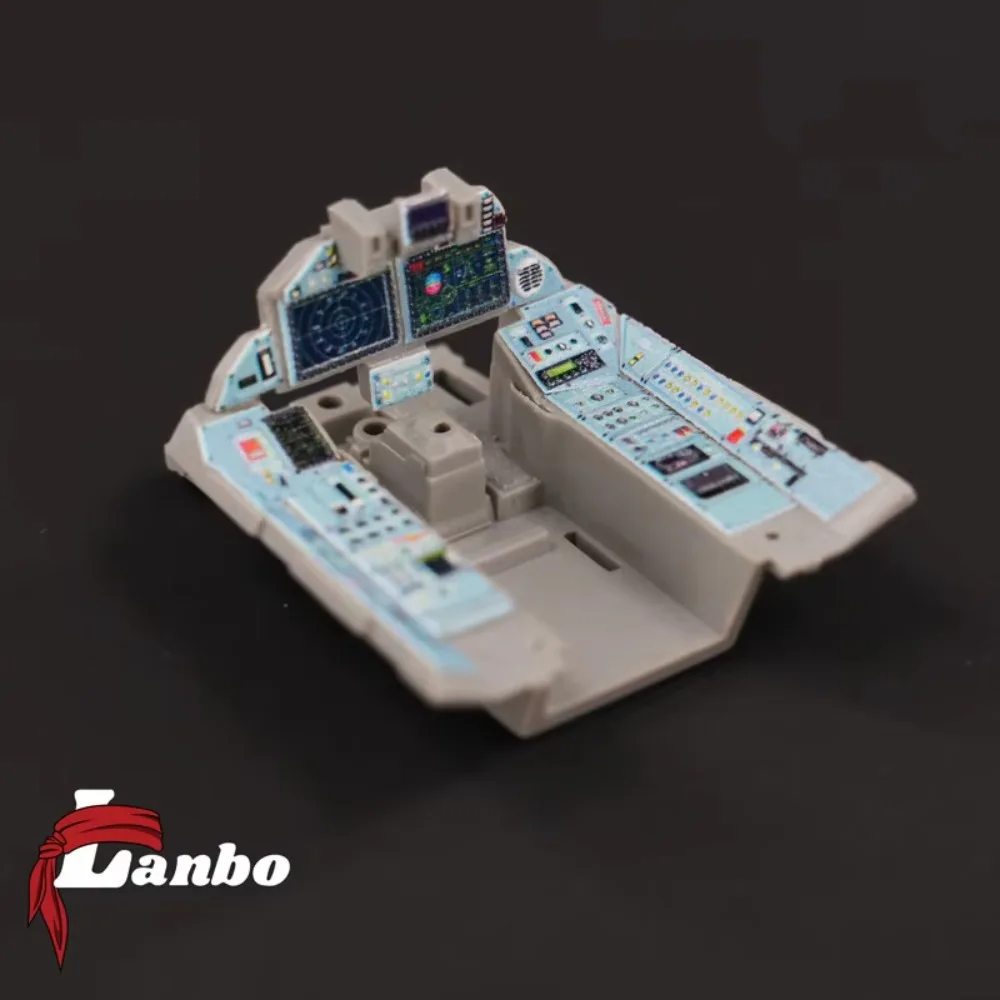 نماذج Lanbo قمرة القيادة المطبوعة ثلاثية الأبعاد SU-35S FLANKER-E 48141 لـ GWH 1:48 لمجموعة بناء النماذج