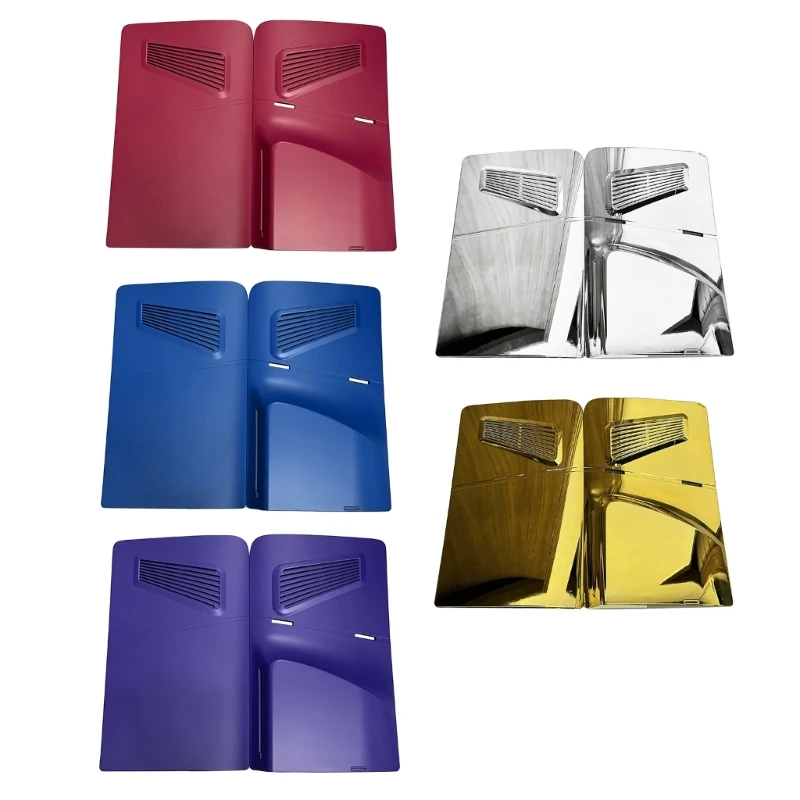 ฝาครอบแผงหน้าปัดแบบแข็งพร้อมช่องระบายอากาศป้องกันฝุ่นเปลี่ยนแผ่นหน้าสำหรับอุปกรณ์เสริมสำหรับเล่นเกม PS 5