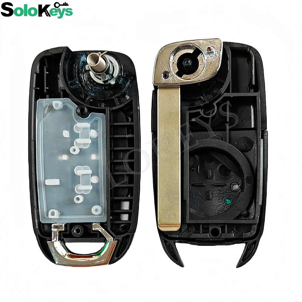 SOLOKEYS For Changan 2020 CX70 0riginal Folding Remote Control Key 434MHZ FSK  2 Buttons With LOGO