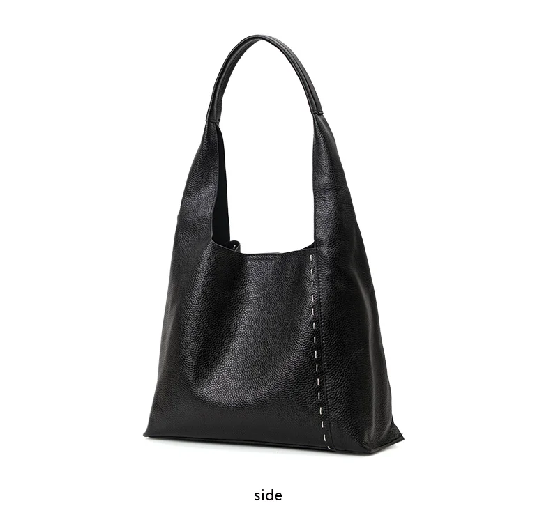 2026 Neuerscheinung Echte Leder-Damenhandtasche, Hochwertiges Nischendesign Weiche Leder-Schultertasche, Modische Vielseitige Unterarmtasche – Detail 9