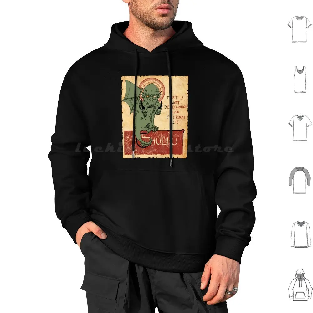 Cthulhu Hoodies Long Sleeve Cthulhu Le Chat