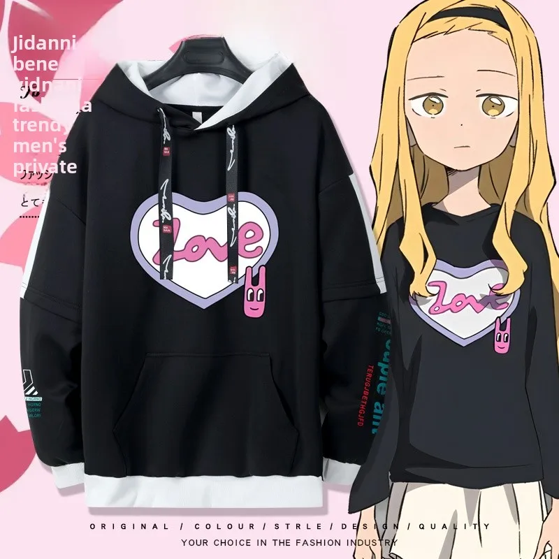 

Свитшот для косплея из комфортной полиэстеровой ткани, стандартный крой, с мультяшным аниме-дизайном, для мужчин и женщин, весна-осень