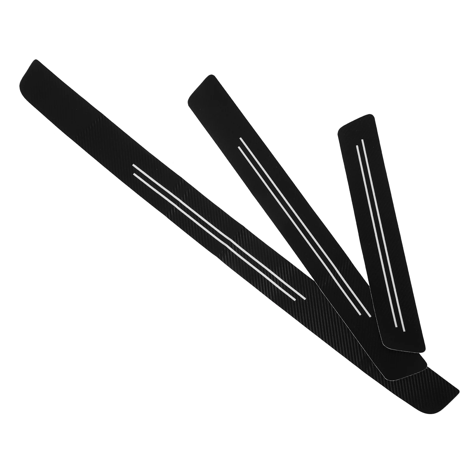 

1 set Car Door Sill Anti-collision Stickers Universal Protection Strip Cartoon Guard Reflective Trim Accessories