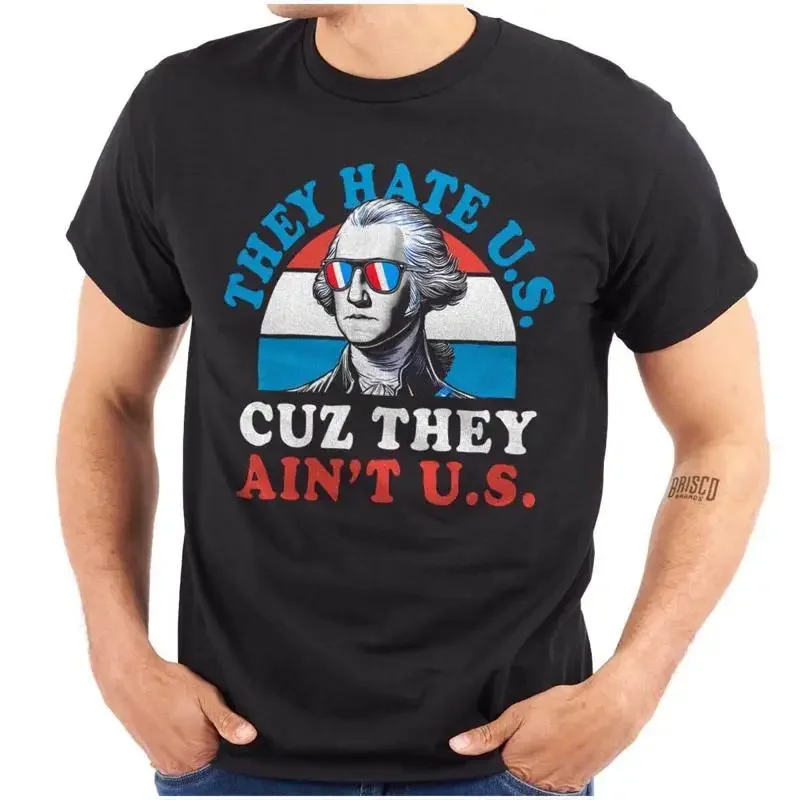 They Hate U S Cuz They Ain t U S Washington Womens or Mens Crewneck T Shirt Tee