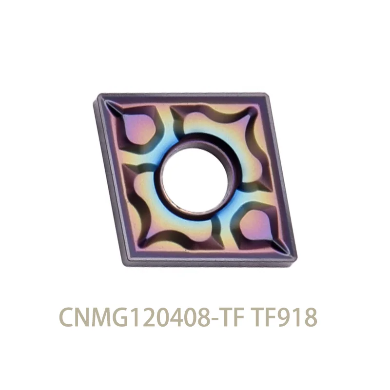 

Original DESKAR Carbide Inserts CNMG120404-TF CNMG120408-TF TF918 External Turning Insert For CNC Lathe Tool