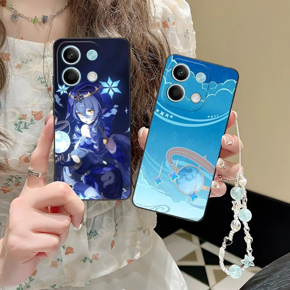 

Game GI Layla Mobile Phone Case for POCO F7 F6 F5 F4 F3 F2 Pro GT C75 C71 C65 C61 C40 Pro Ultra Colorful Printing Cover Cover
