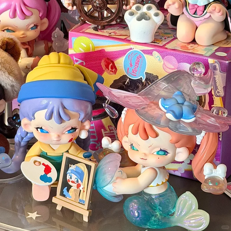 جديد Memesoo ملتوي الفتيات سلسلة يومية صندوق أعمى عمل الشكل صندوق أعمى أنيمي تمثال ديكور المنزل نموذج مفاجأة حقيبة اللعب #2