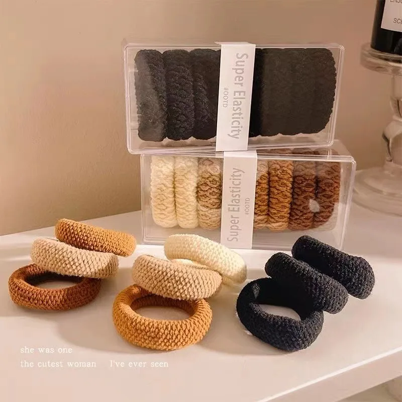

Headband Girl High Stretch Towel Loop Hair Tie Durable Hair Tie Rubber Band Hair Tie Hair Accessory Girl Gift