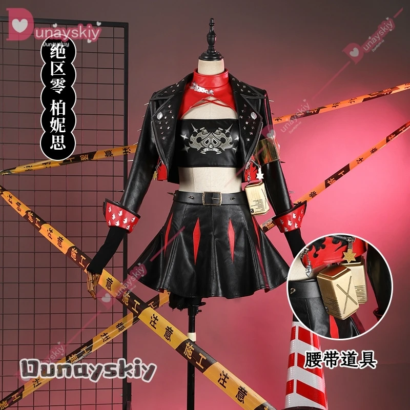 Zenless Zone Zero Burnice Whita Game Suit Sweet Lovely Uniform Cosplay Costume Halloween Party Role Play Outfit Women