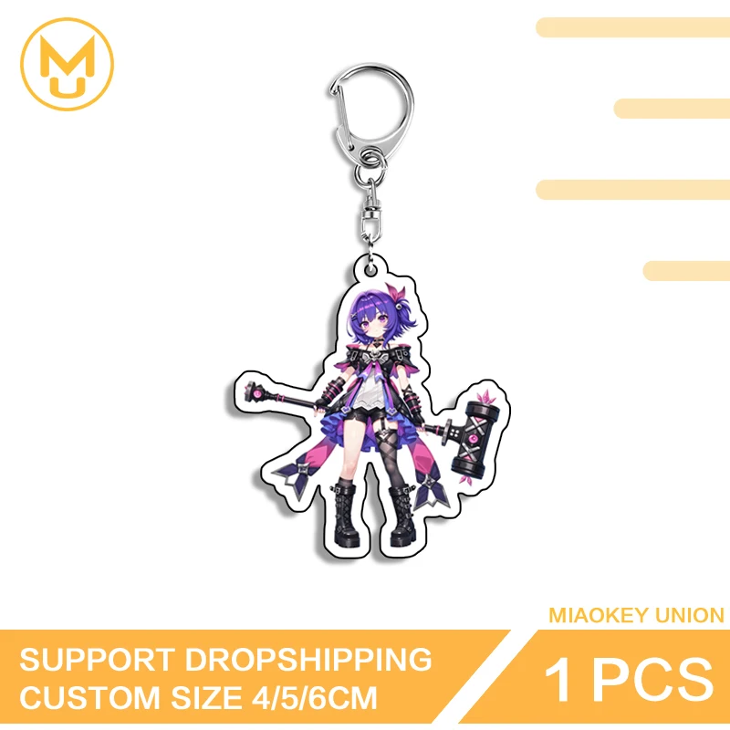 Prune Kawaii Genshin Impact - Llaveros Colgantes Elegantes y Atractivos, Colección de Decoración para Mochilas Ingeniosa, Única e Interesante
