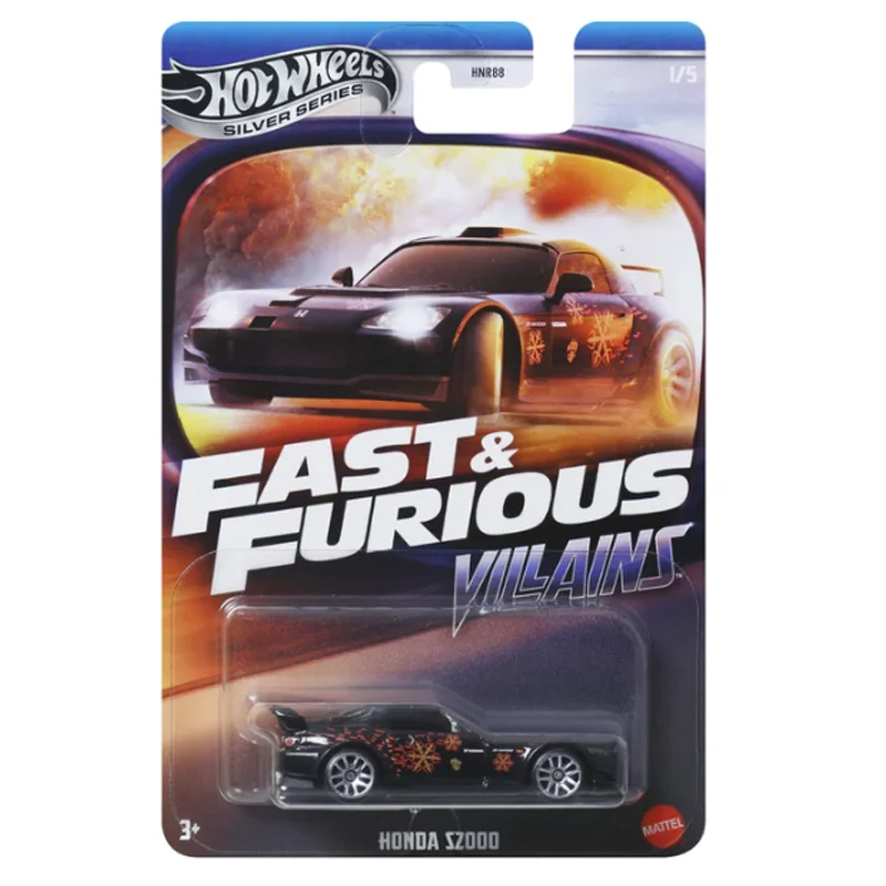 Mattel Hot Wheels 1/64 Fast & Furious: Villains Series Part of The 2025 Automotive Themed Collectible Car Toys Diecast Vehicle