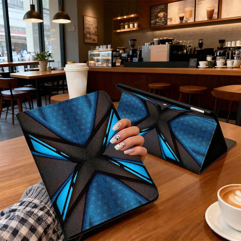 

Machinery Luxury Cool Pattern For Oppo Pad X SE 4 3 11 13.2 11.61 11.4 10.36 Pro 2 Air2 2025 Silk Pattern Soft Tablet Case