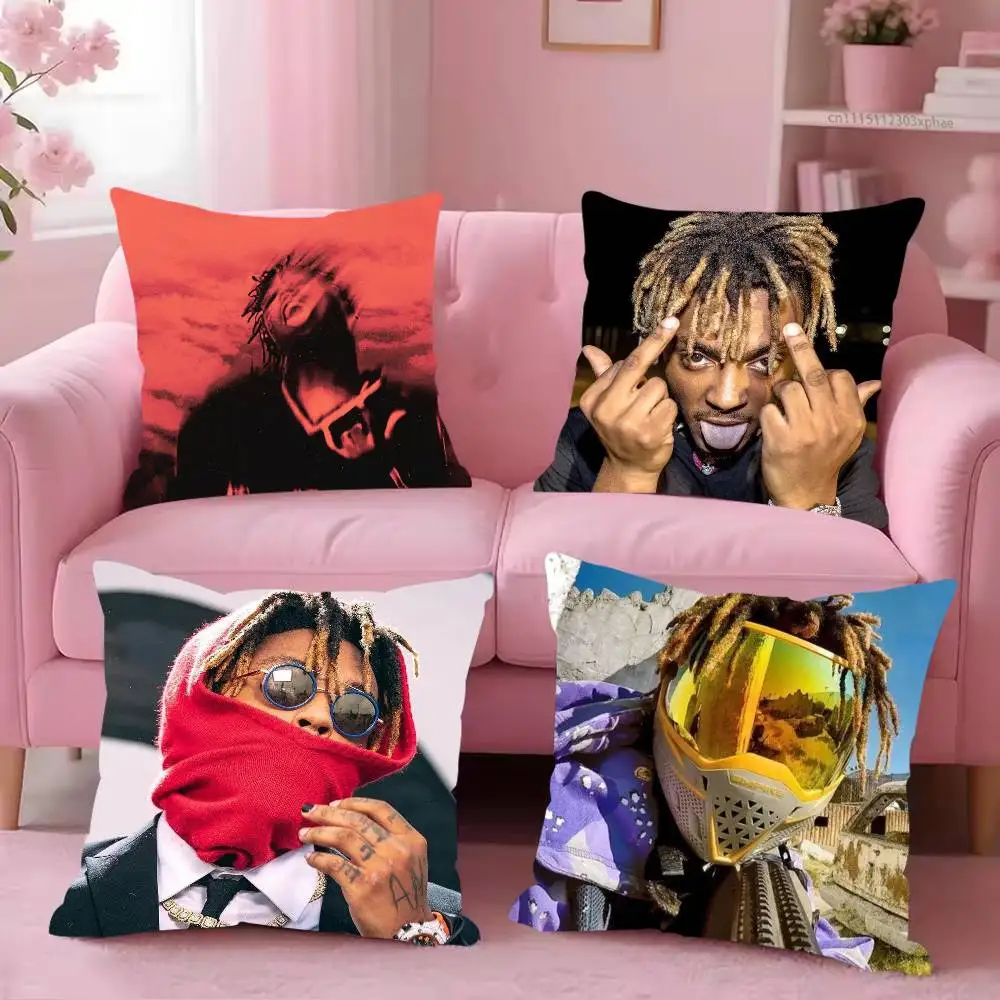 J-Juice Wrld 999 Pillowcases Cute Funny Pillow Case For Wedding Party Home Decor Comfy Pillow Cove