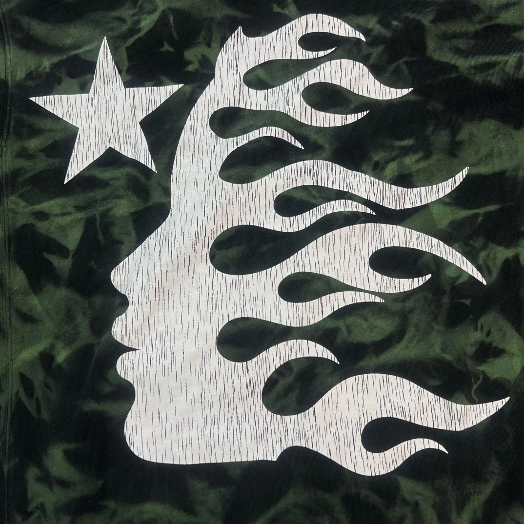 هودي رجالي بنمط رخامي أمريكي بتصميم تاي داي فضفاض من الصوف للشباب موضة غير رسمية للخريف والشتاء