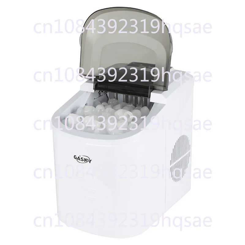 GSN-Z1 Ice Maker Household White Portable Small Mini Round Bullet Ice Manual Ice Maker