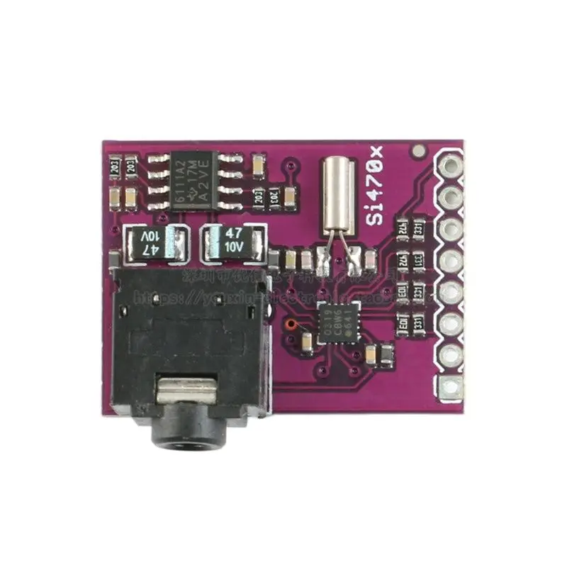 FM Radio Module Broadcasting Si4703 Radio Tuning Development Board for Electronic Projects