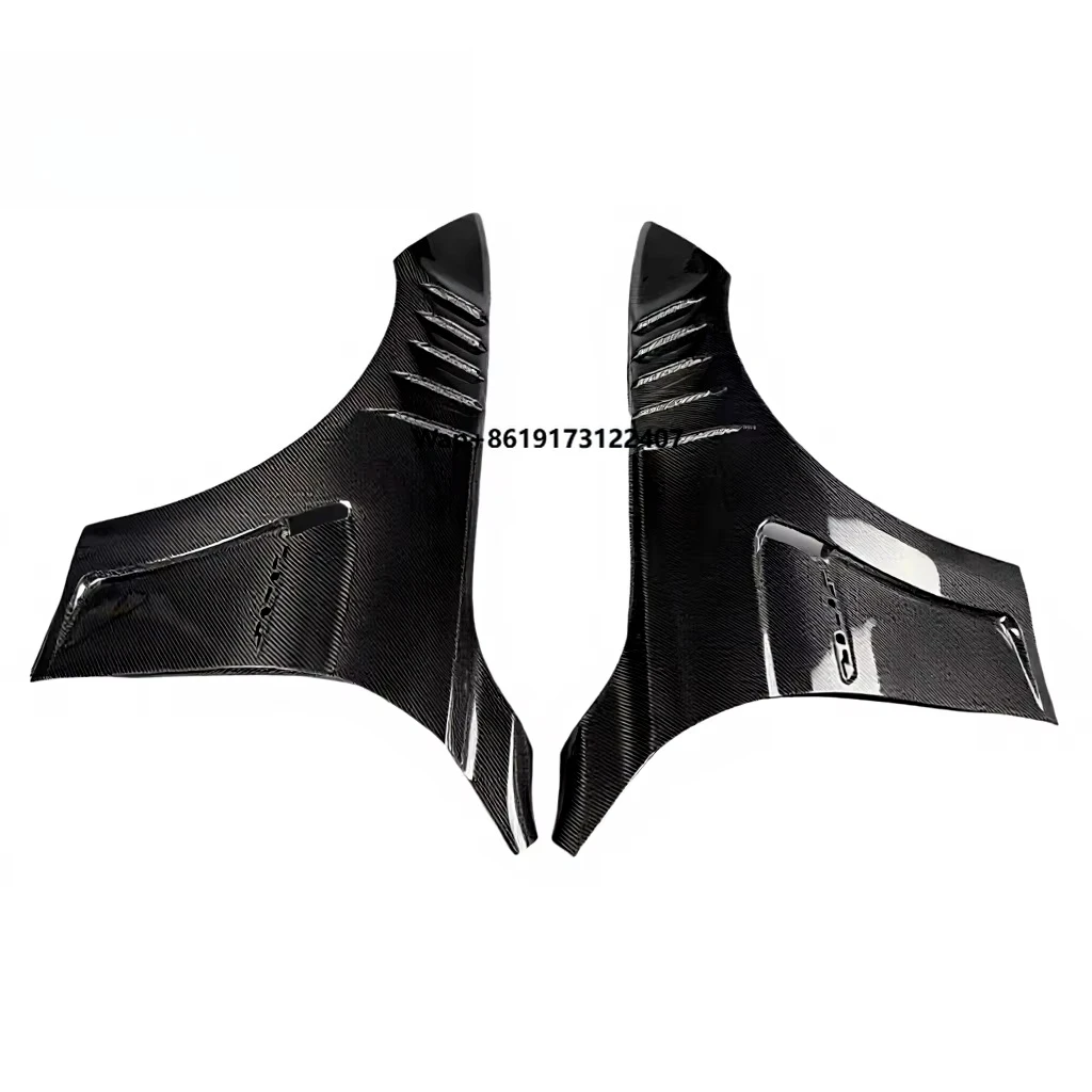 

New Carbon Fiber Car Fenders with Bolt-On Design and Vents, Suitable M3 F80 Exterior Kit Upgrade