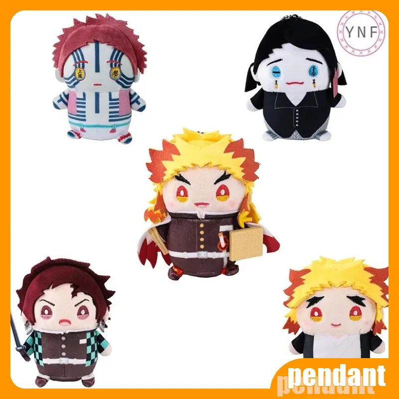 

Подлинная аниме Demon Slayer Akaza Rengoku Kyoujurou Tanjirou Косплей Пушистый принт Хлопок Maumet Мультфильм Кукольный брелок Рождество