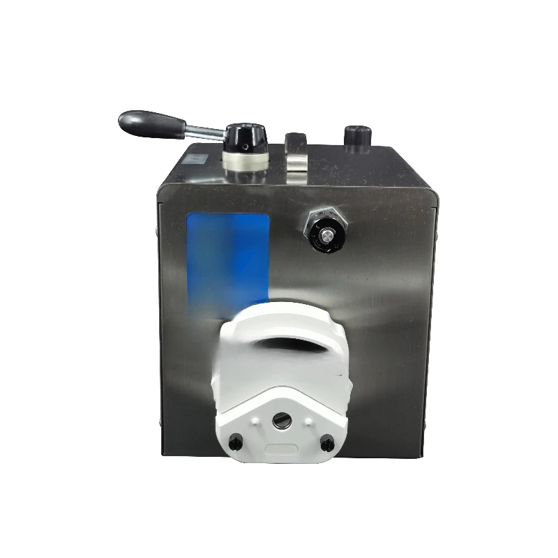 QD600A pneumatic explosion-proof peristaltic pump without power supply, large flow and high-precision throttle valve speed