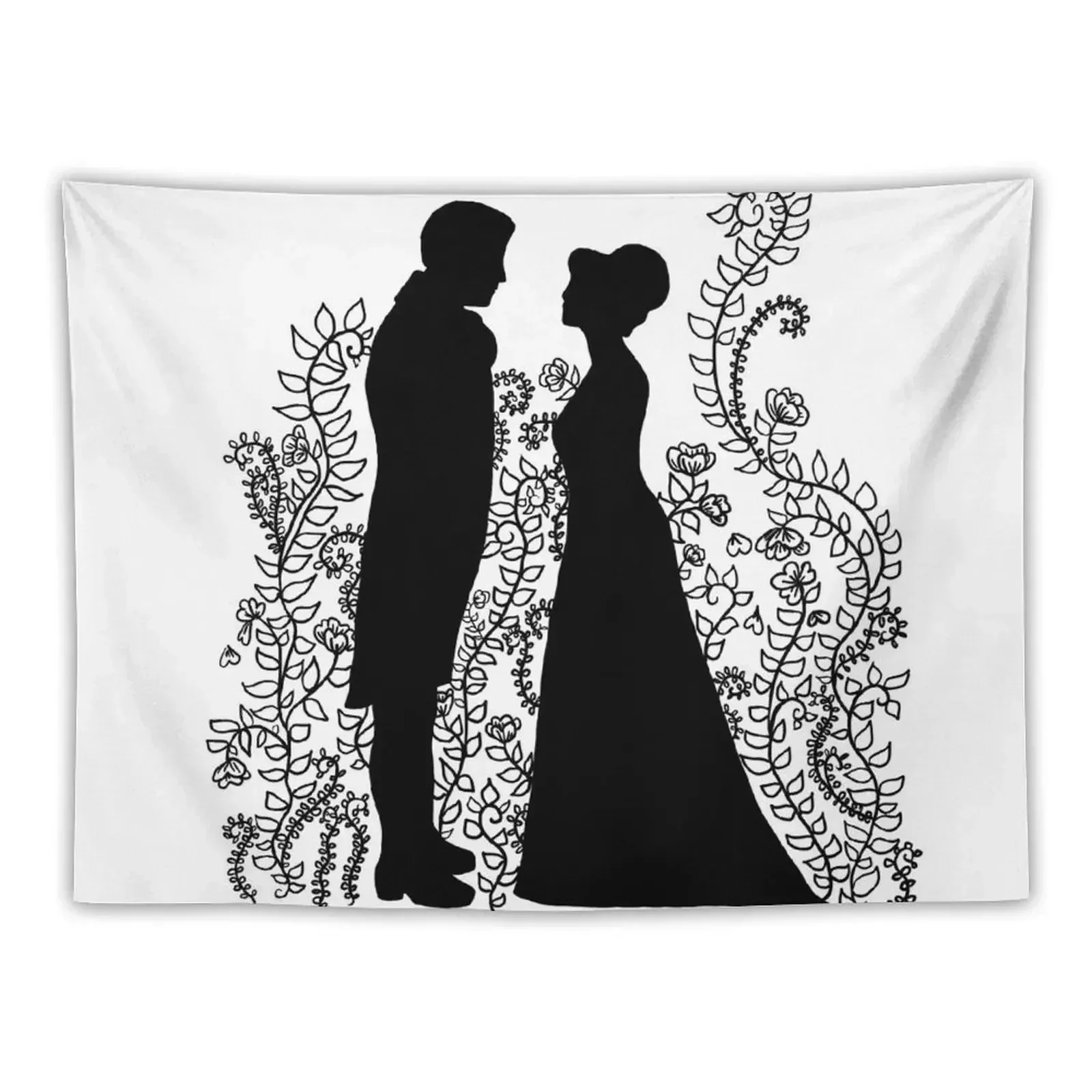 Pride and Prejudice Tapestry Wall Mural Wallpapers Home Decor Aesthetic Decoration Wallpaper Bedroom Tapestry