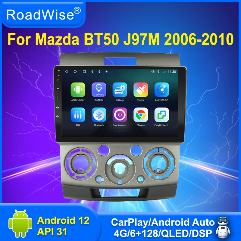 

Автомагнитола Android, мультимедийный плеер для Mazda BT50 BT-50 BT 50 J97M 2006 2007 2008 2010 4G GPS DVD DSP 2 DIN BT Carplay головное устройство