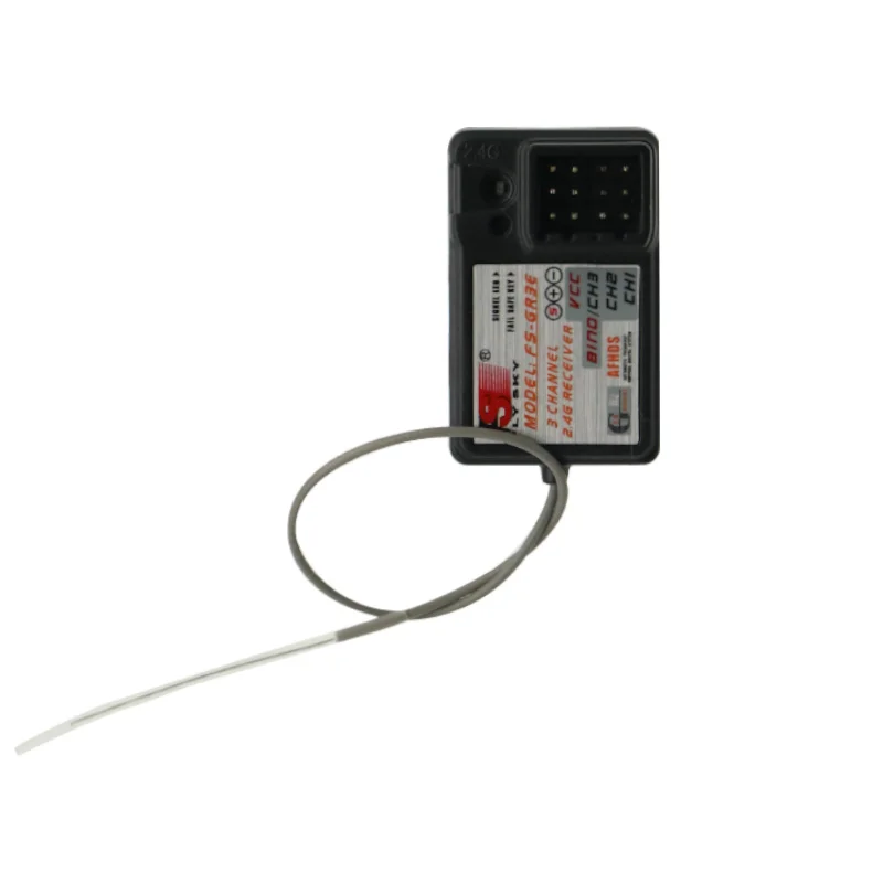 Original Flysky FS-GR3E AFHDS 2.4G 3CH RC Receiver for GT3B GT2 GT3C RC Transmitter wholesale