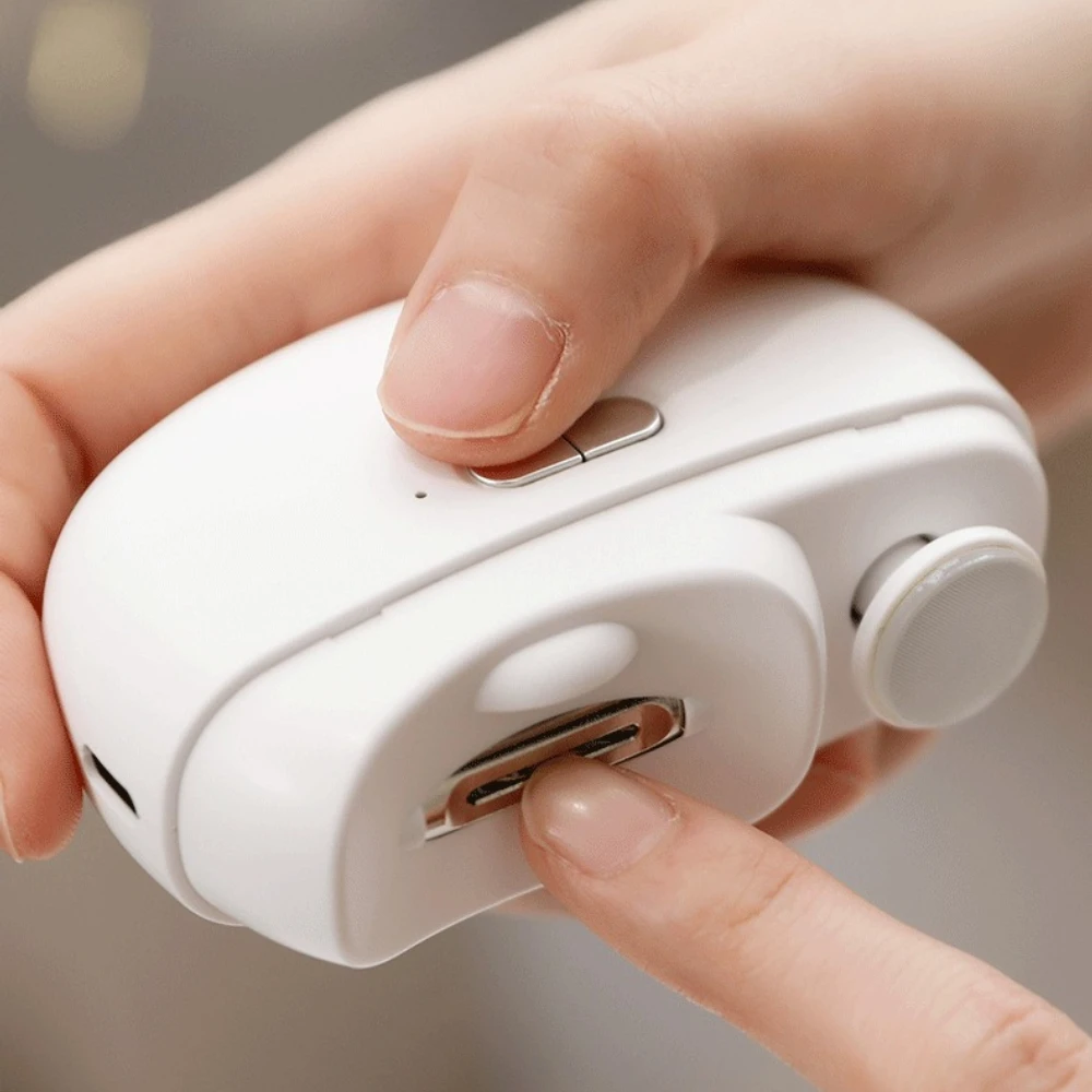 

Электрический триммер для ногтей 2-в-1 с подсветкой DDZJD02