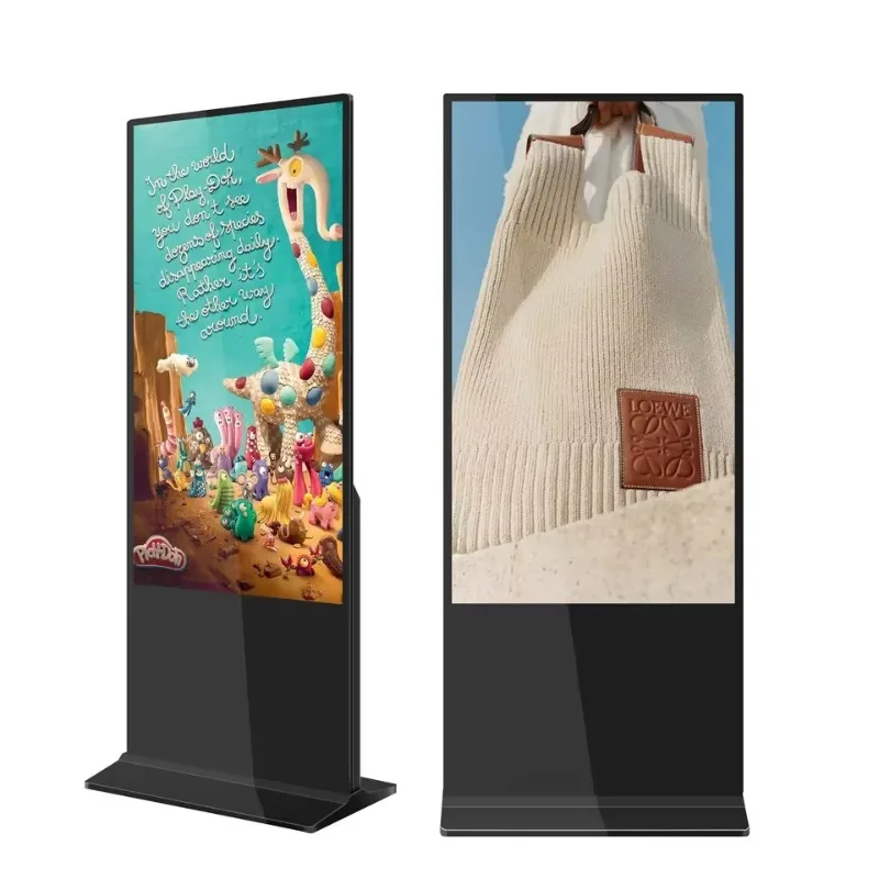 

Floor Standing Totem Android Advertising Player Guangdong Indoor SDK Metal Case + Toughened Glass Panel Table Top Kiosk