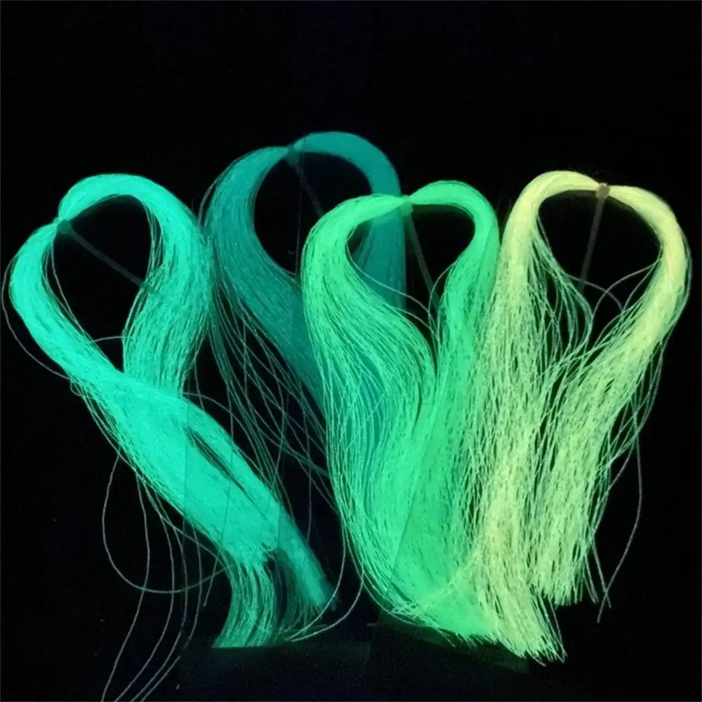 

Jig Hook Fishing Line Fluorescent Fishing Lure Fishing Tying Material Fly Fishing String Assist Hooks Line Fly Fishing Thread